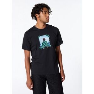 Demon Slayer Black Tanjiro Graphic Tee Small